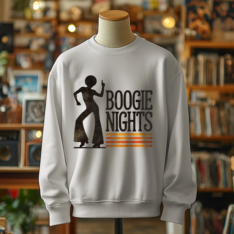 Boogie Nights Sweatshirt | Funky T-shirts, Funky  Printed T-Shirts, Funky Shirts