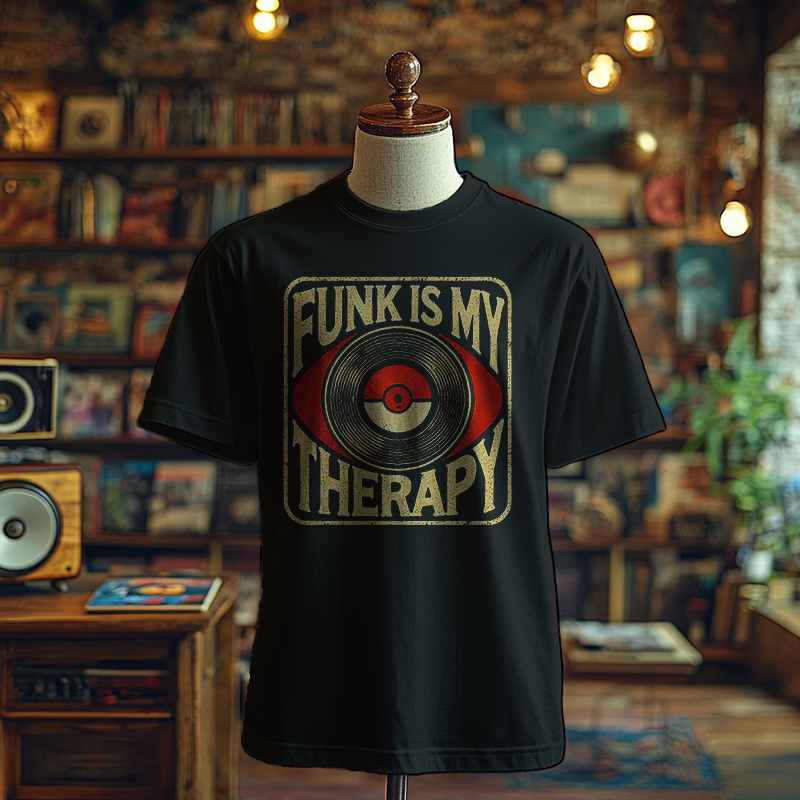 Funk is my Therapy T-shirts, Funky Printed T-Shirts, Funky Shirts for Men and Woman