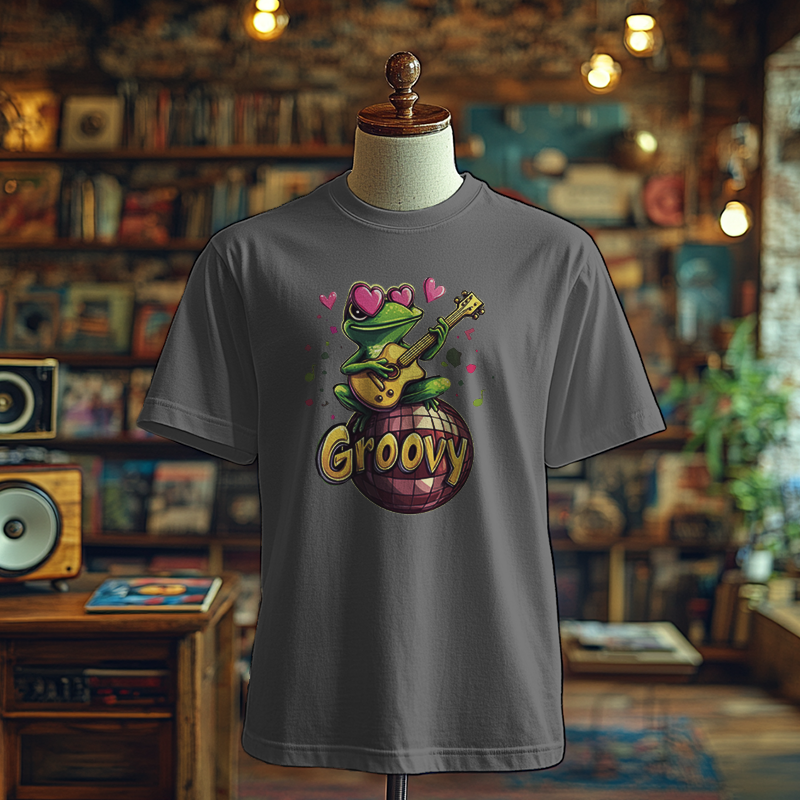 Funky Frog Groovy - T-Shirt