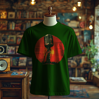 Retro Mic Vibes - T-Shirt