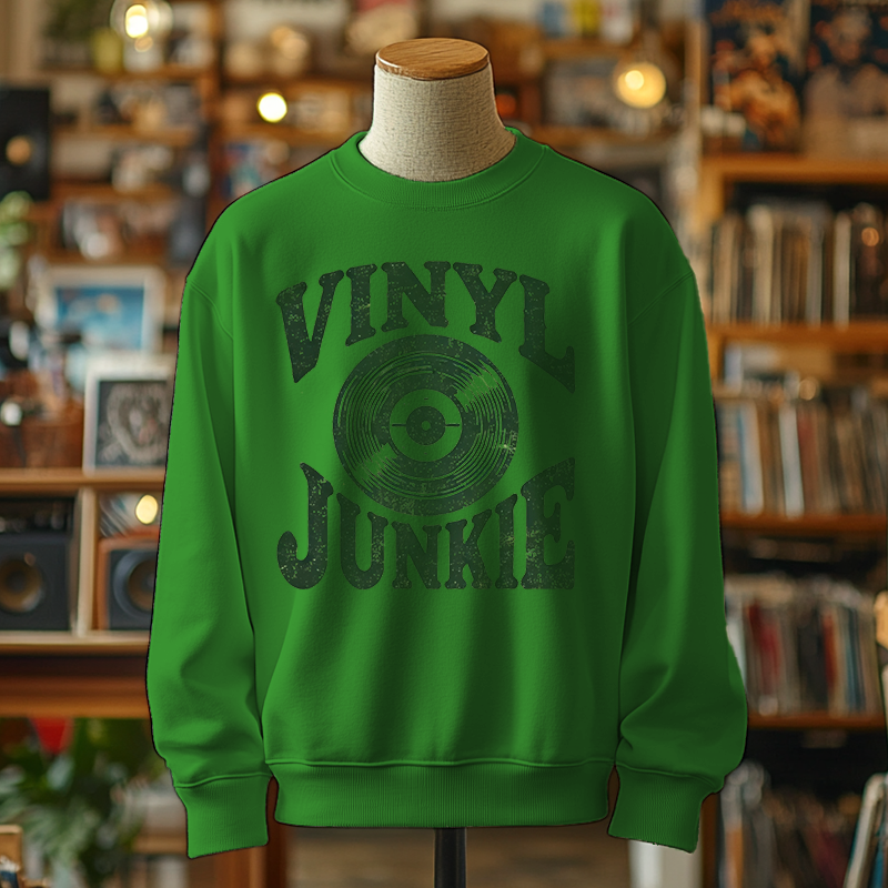 Vinyl Junkie - Sweatshirt