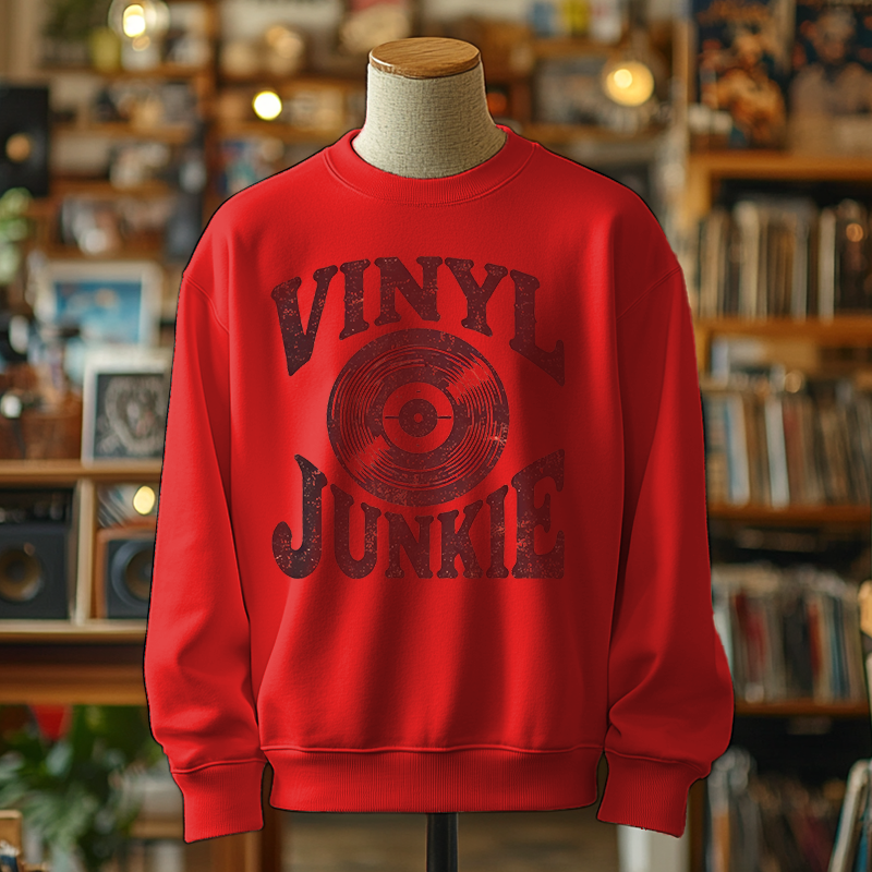 Vinyl Junkie - Sweatshirt