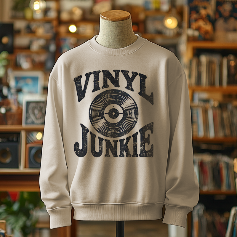 Vinyl Junkie - Sweatshirt